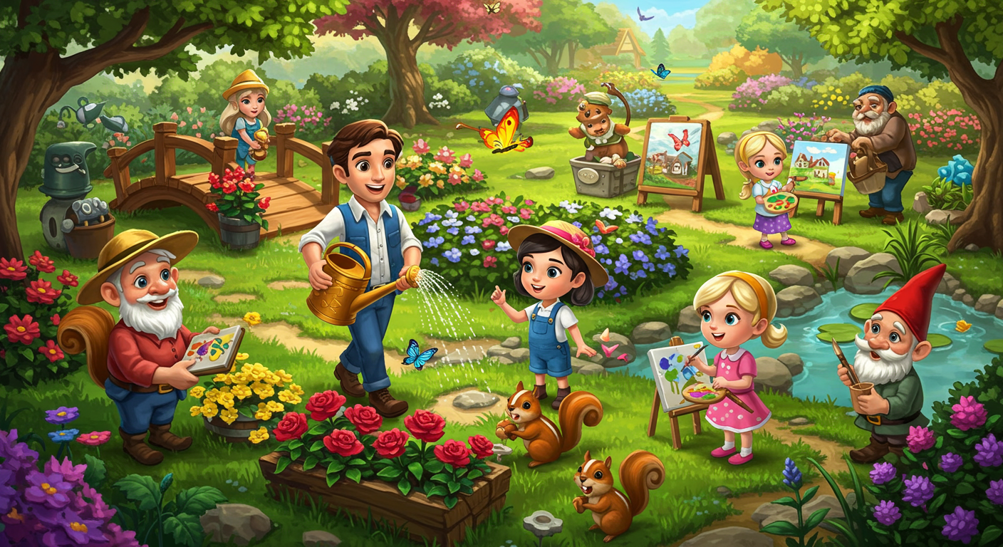 Gardenscapes: Gartenpracht neu erleben