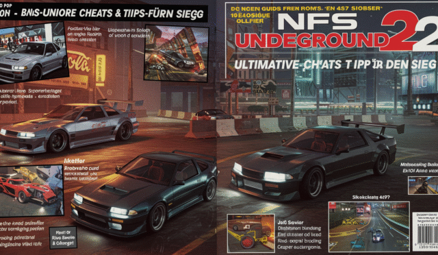 NFS Underground 2: Ultimative Cheats & Tipps für den Sieg
