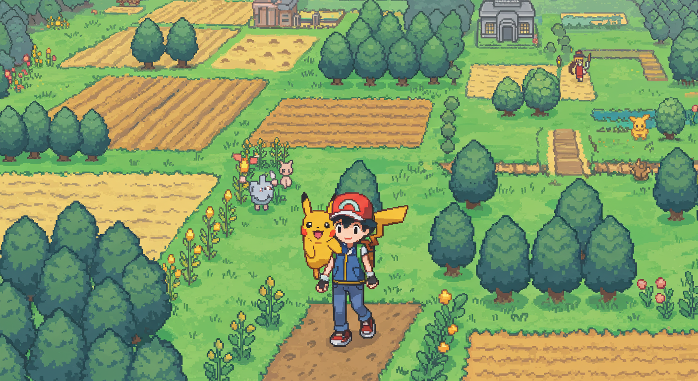Pokemon LeafGreen: Dein Retro-Abenteuer in Kanto neu erleben