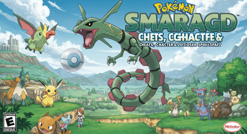Pokémon Smaragd: Cheats, Charaktere & Zeitloser Spielspaß