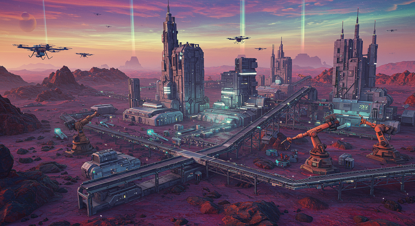 Satisfactory: Fabriksimulation auf fremden Planeten